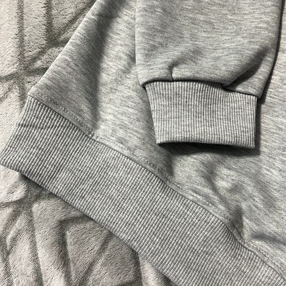 Sunday funday medium gray pullover! - Picture 3 of 4